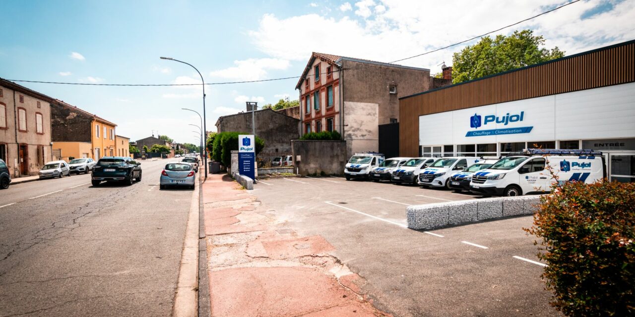 Pujol Chauffage & Climatisation : nouveau local au 140 av. Charles de Gaulle à Castres